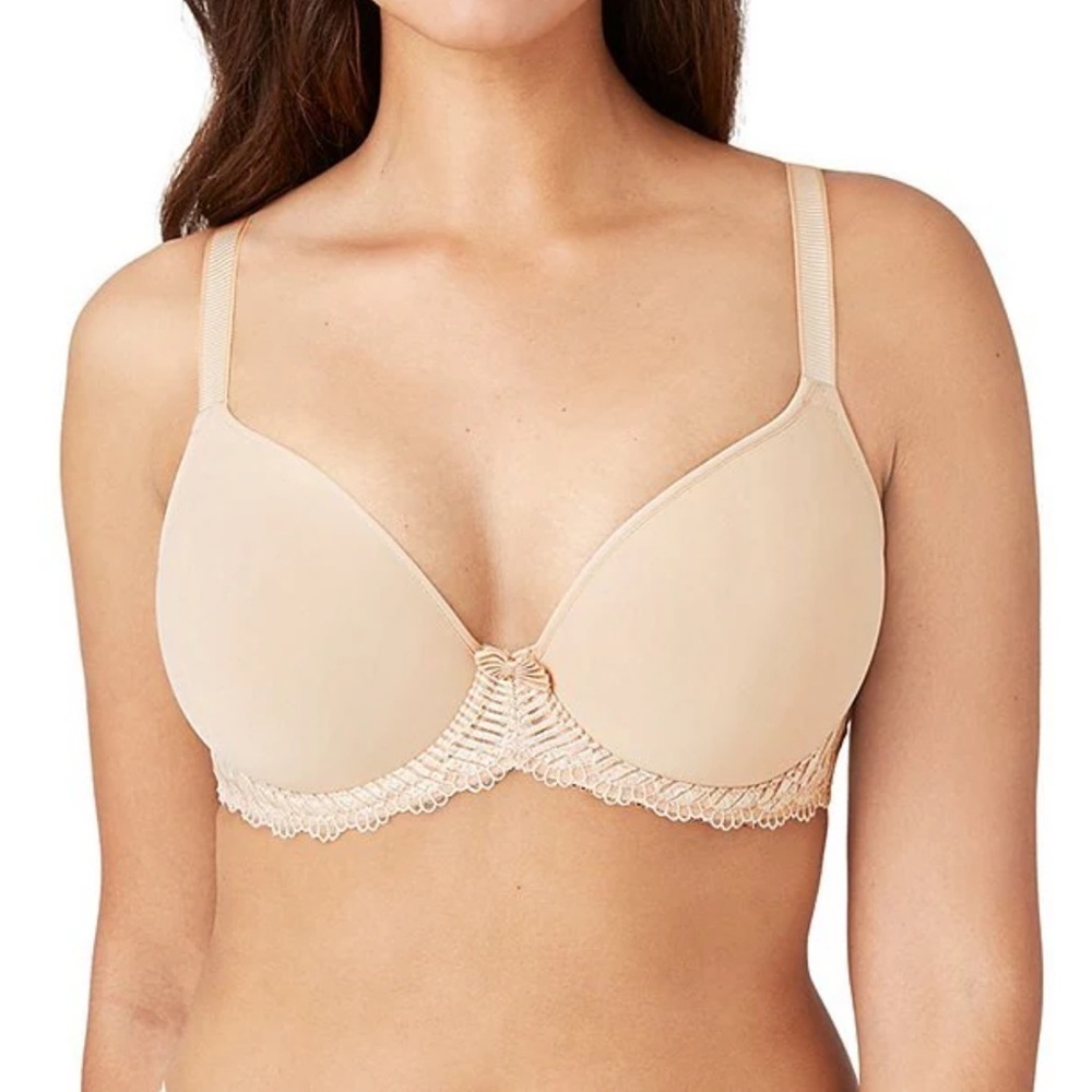 Wacoal Beige Bra 853117 La Femme Underwire T-Shirt Bra